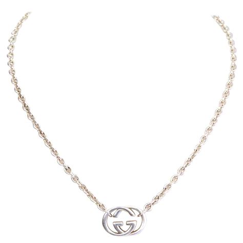 gucci necklaces sale|gucci trademark necklace.